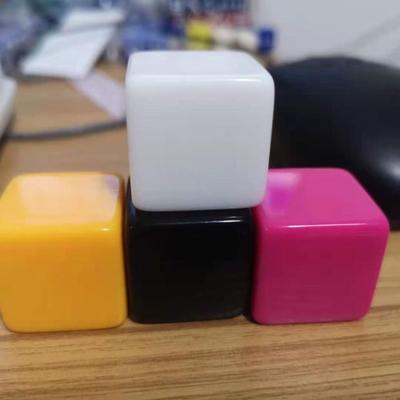 直角光板25号雕刻加工正方骰子