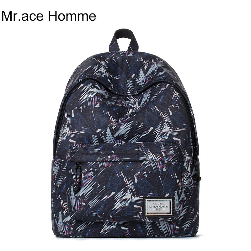 mracehomme双肩包女韩版2019时尚潮流背包男ins高中生书包女原宿在类目 箱包皮具/热销女包/男包, 双肩背包中 - 来自Buy2taobao.com提供专业的淘宝代购服务