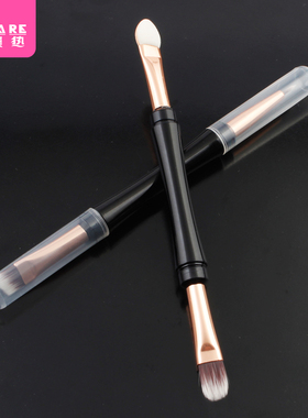 眼影刷/双头A1zoq001-螺旋眉刷双头一支装眼影刷便携扫眉睫毛刷女