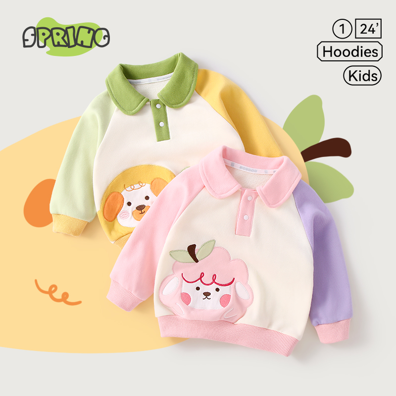 女童春秋卫衣秋装新款婴儿衣服
