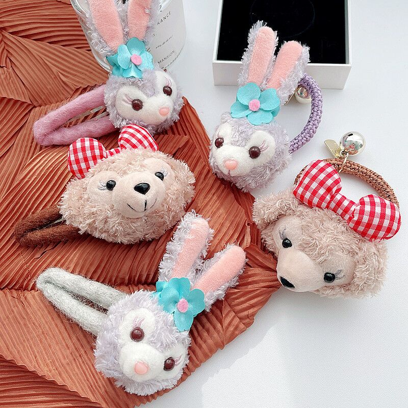 韩国儿童卡通bb发夹可爱公主女孩