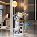 轻奢风暴力熊蓝牙音箱客厅摆件大型落地电视柜旁搬家乔迁新居礼物