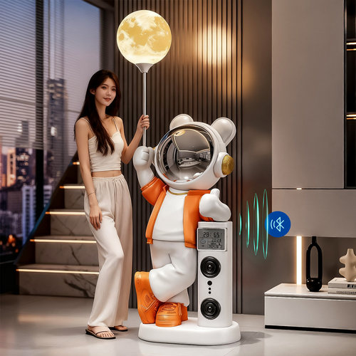 宇航员太空人落地摆件