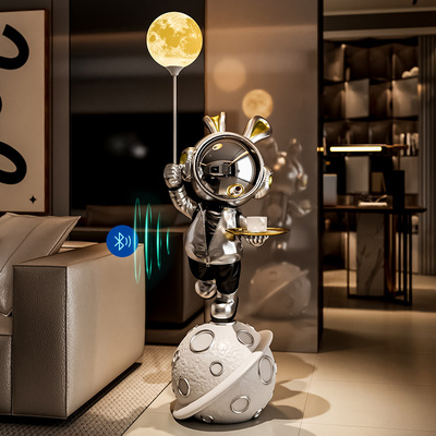 1米太空人宇航员落地摆件