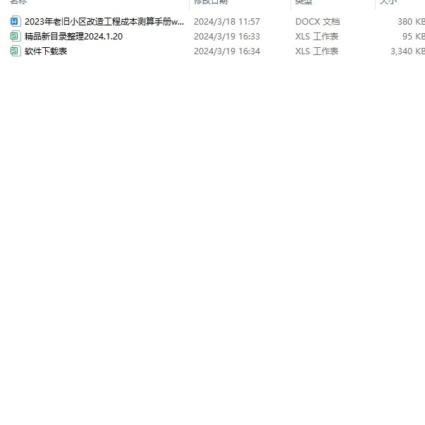 20240202-2023年老旧小区改造工程成本测算手册word168页