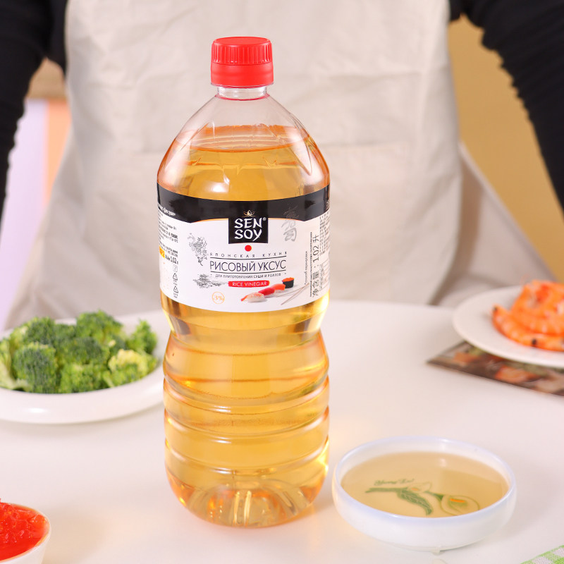 俄罗斯原装进口拉茜娅牌酿造米醋1.02L/瓶