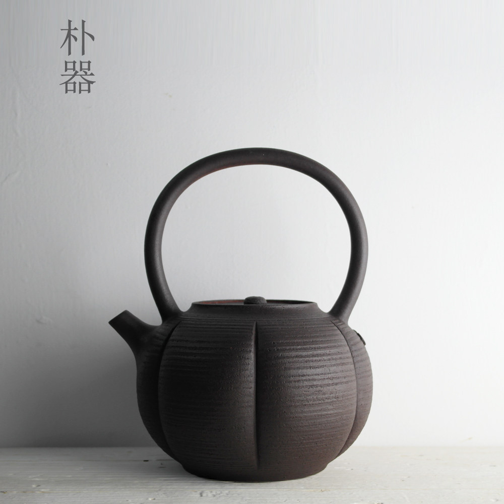 煮茶壶提梁壶紫泥耐干烧煮水壶