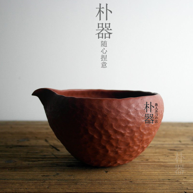 全手工紫砂茶具 原矿朱泥紫泥 水洗笔洗 功夫茶道 纯手工手捏茶洗