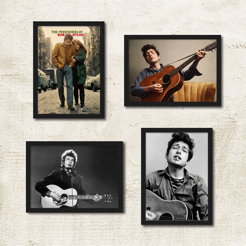 BOBDYLAN带框海报装饰画