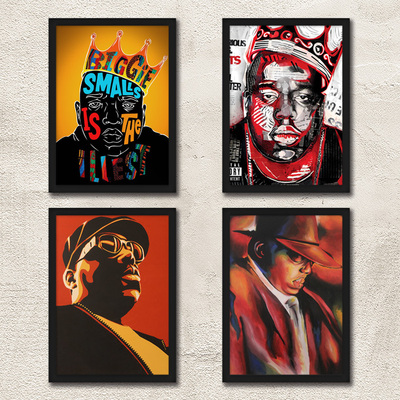 Biggie Smalls海报挂画 臭名昭著的声名狼藉先生 Notorious B.I.G