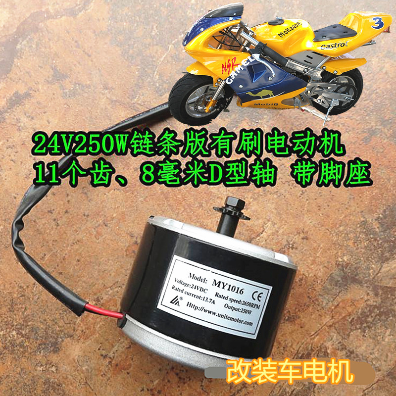 ĦÍгµµç¶¯³µ×ÔÐгµÈýÂÖ³µ¸Ä×°µç¶¯³µµç»úÂí´ï24V250W 36V300W