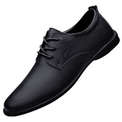 青年日系真皮牛皮板鞋