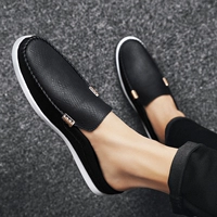 Подлинная мужская обувь чистая склада специальная кожаная отдыха кожа