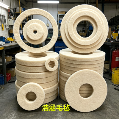 工业羊毛毡圈油封毛毡密封圈毡条