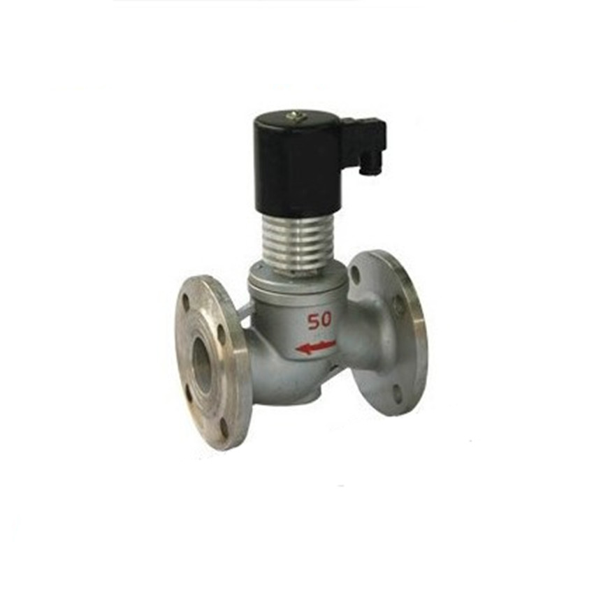 ZCG 中压电磁阀 铸钢高温蒸汽法兰电磁阀 DN15 20 25 32 40 50