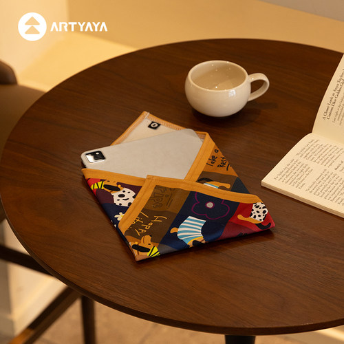 艺术鸭可爱治愈单反相机收纳布