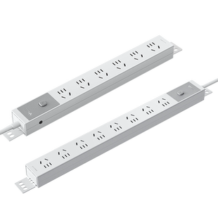 公牛桌面办公室桌边插座下隐形插排电竞游戏电脑接插线板家用pdu