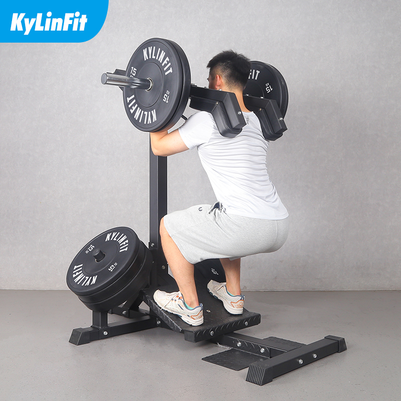 犀牛深蹲机家用商用健身多功能一体力量单人站鲨鱼蹲综合训练器械