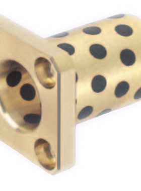 MPTSZ6-8-10-12-13-16 方法兰一体型无油衬套 铜合金自润铜套