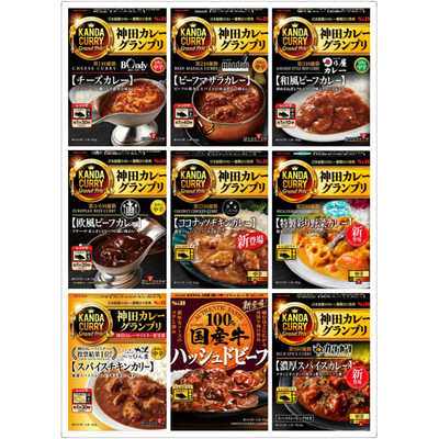 4.22更新现货全口味现货日本S&B爱思必神田咖喱大赏历届优胜赏
