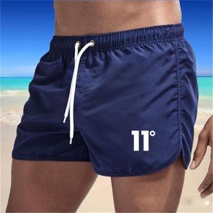 加肥薄款 2022印花男士 多色沙滩裤 男 时尚 运动游泳三分短裤