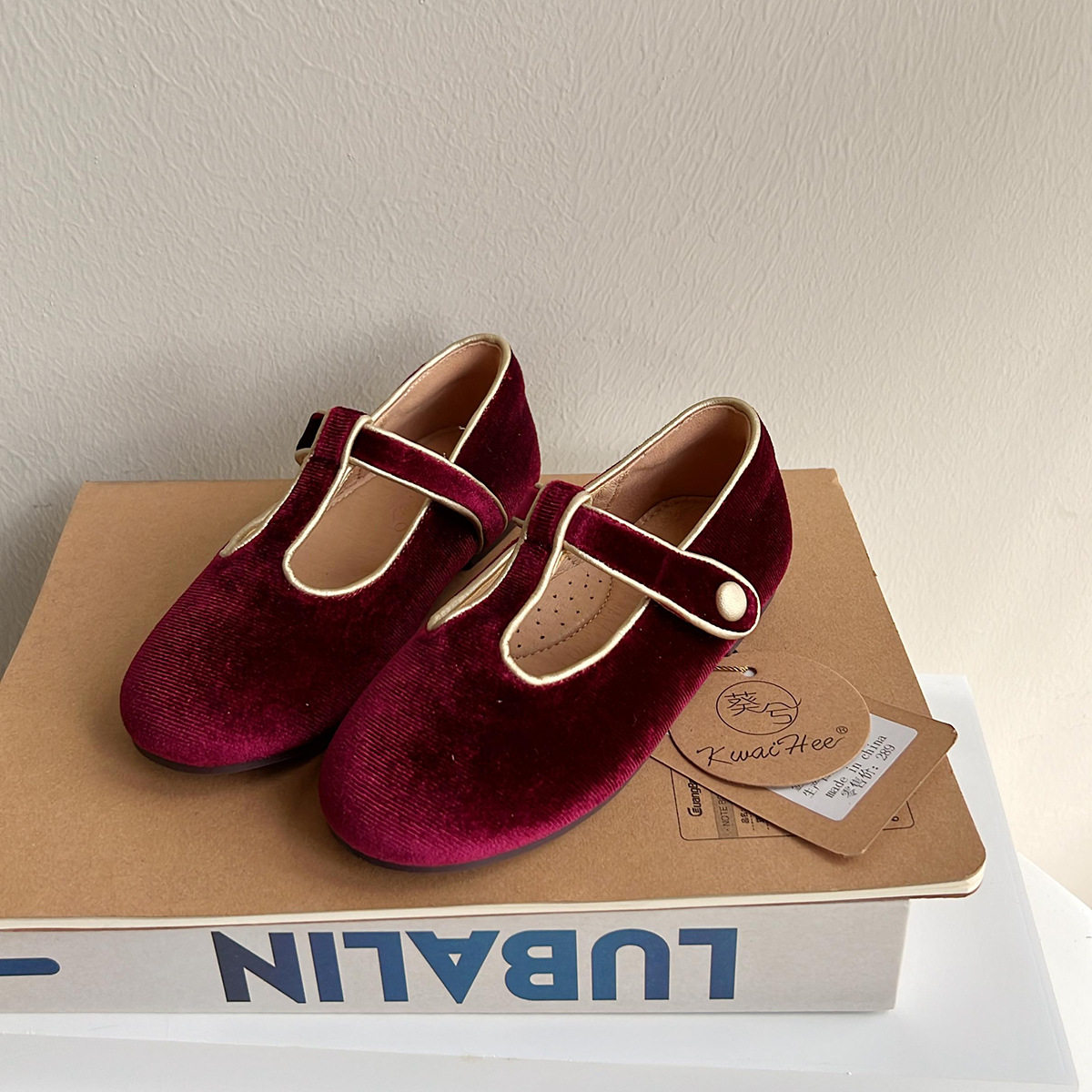 韩国丝绒小女孩单鞋秋冬新款儿童公主鞋复古宝宝棉鞋软底豆豆鞋,童鞋/婴儿鞋/亲子鞋,棉鞋,淘宝优惠券,粉丝福利购,淘宝优惠卷