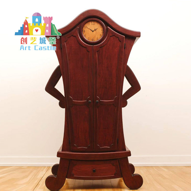 创艺城堡定制实木儿童家具卡通创意斗柜网红叉腰小人衣柜储物柜,住宅家具,儿童斗柜,淘宝优惠券,粉丝福利购,淘宝优惠卷