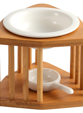 青司局 阿尔斯神殿天然竹木香薰灯香薰炉陶瓷精油灯 艺术设计系列