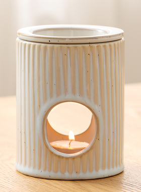 青司局 乱世佳人 复古做旧 古典温润   蜡烛陶瓷香薰炉 精油灯