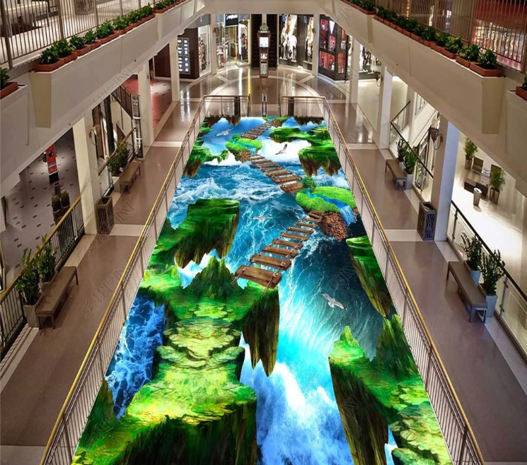 3d家用加密长条入户走廊茶几地毯