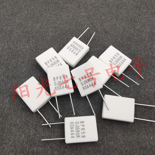 日本产 0.068ΩK 5W 0.068欧 电阻器 KOA BPR58 0.068R