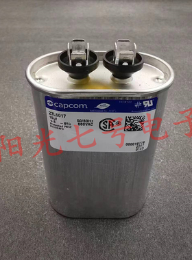 墨西哥产 genteq 10uF 660VAC 27L6017 CAPCOM GE 启动电容