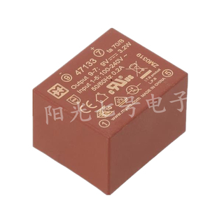 法国myrra 100-240VAC转9VDC 0.2A 3.2W 电源变压器 47133