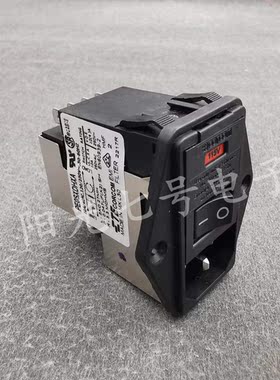 墨西哥产 TE Corcom PE0SXDHXA 10A 滤波器开关电源插座 泰科