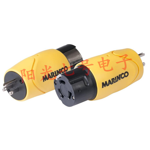 美国产 马连高15a 125v to 50a 125/250v Marinco 电源转换插头