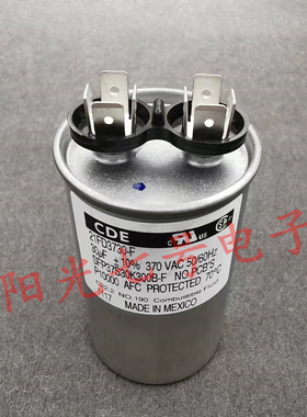 CDE 21FD3730-F 30uF 370VAC SFP37S30K300B-F 电机启动电容器