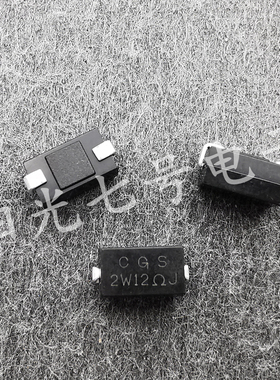 台湾产 CGS 2W 12R 5% 12欧 贴片 线绕电阻 2616 2W12ΩJ SMD