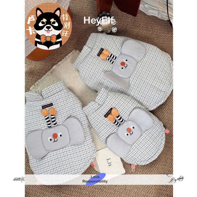 HeyElf狗狗棉服宠物冬装法斗巴哥马甲雪纳瑞棉袄泰迪保暖外套棉衣