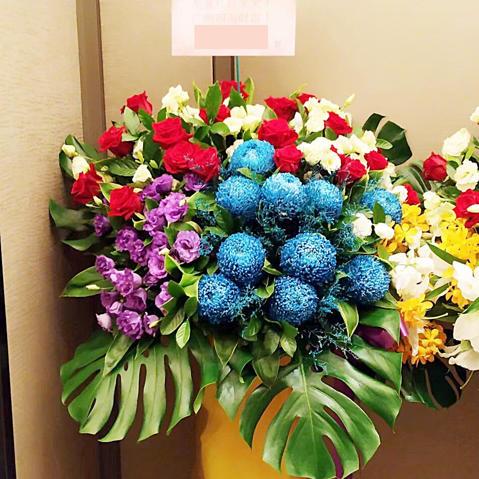 台湾台北桃園花店开业商業喜慶乔迁壽宴活動派對豪華花篮鲜花速遞