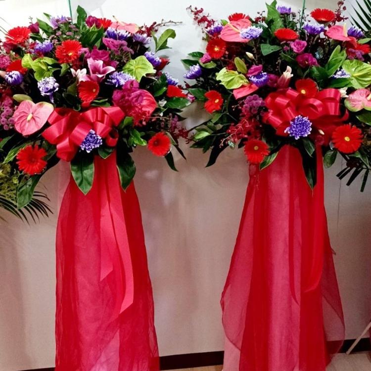 台湾台北花店开业商業喜慶乔迁壽宴活動派對結婚華麗花篮鲜花速遞