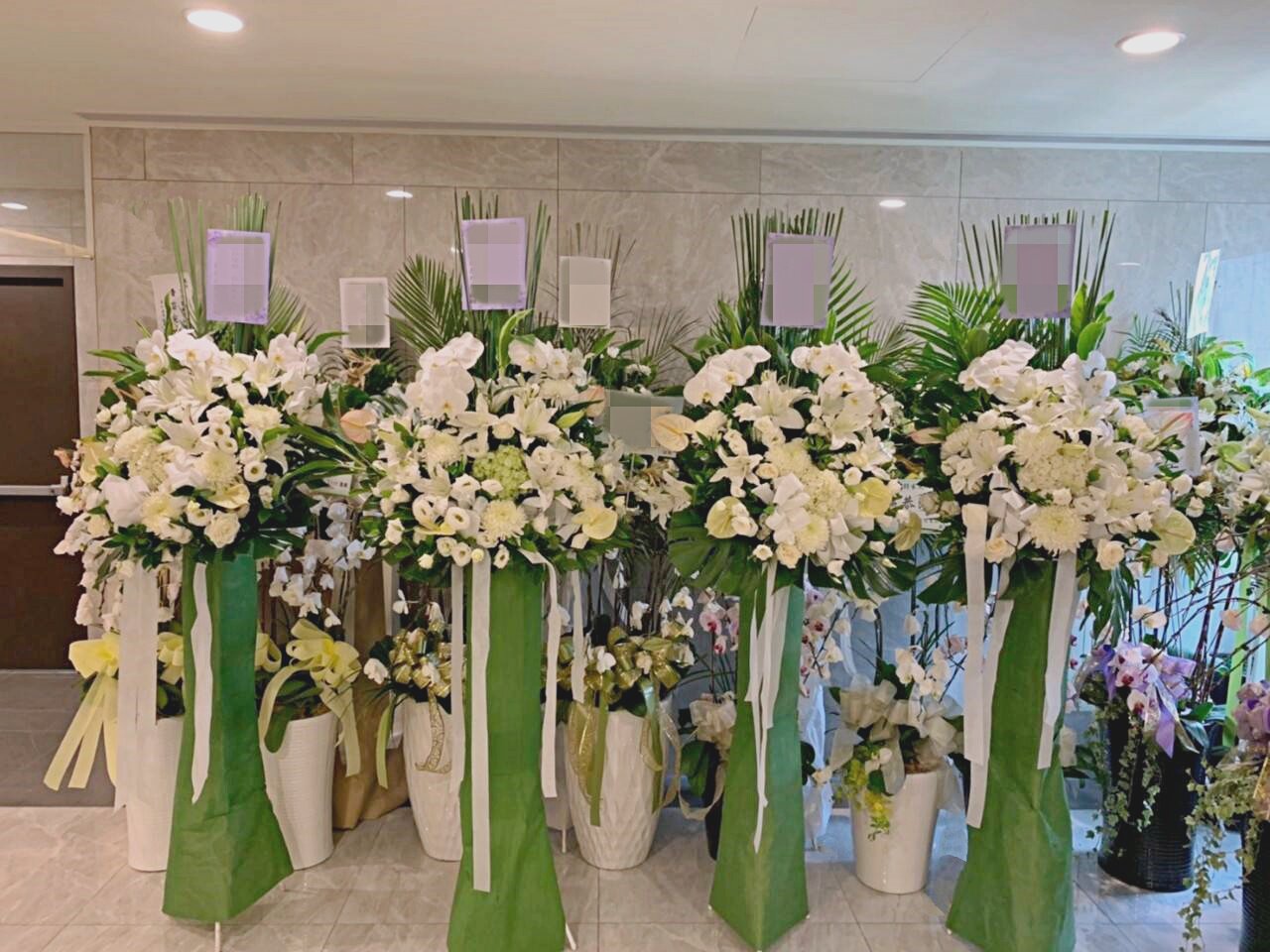 台灣花店台北新竹台中宜蘭高雄追弔喪禮火鶴百合告別式白事花篮