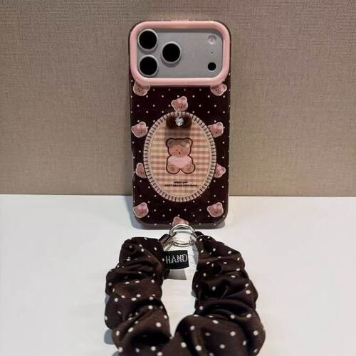 波点闪钻小熊适用OPPOA6pro手机保护壳女A5A2A1活力版简约A97/A95/A93全包A58x/A72/A56防摔K13turbo保护