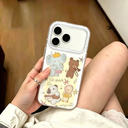 音乐会小动物适用华为畅享90ProMax手机保护壳女90Plus保护套畅享80新款60x防摔60pro简约个性hi80pro潮7小众