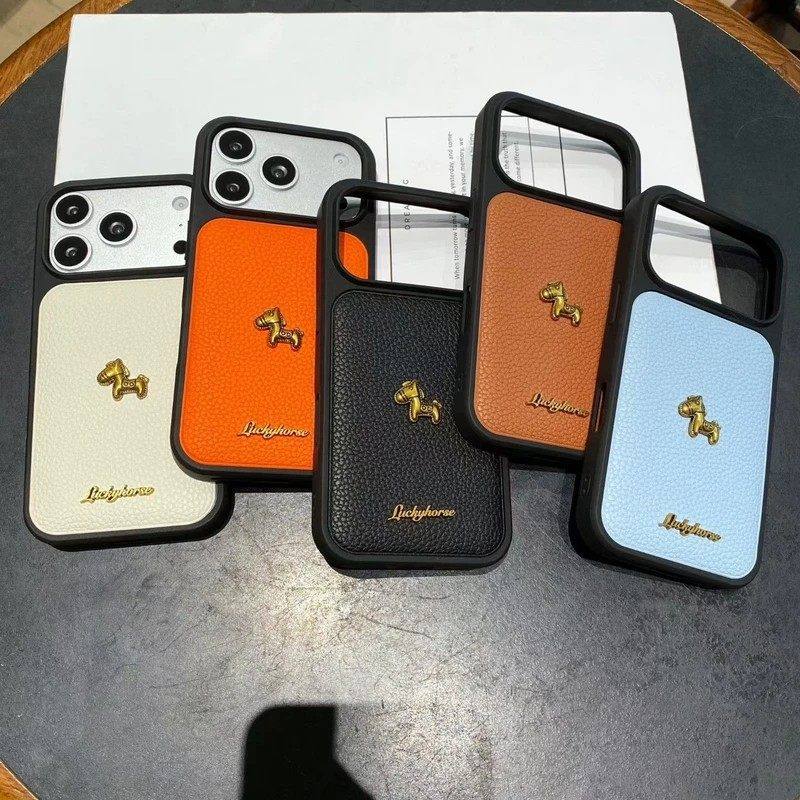 立体小马适用iPhone17手机保护壳air苹果16promax轻奢荔枝纹15全包防摔14pr0轻薄外壳ipone16pormax高级感,3C数码配件,手机保护套/壳,淘宝优惠券,粉丝福利购,淘宝优惠卷