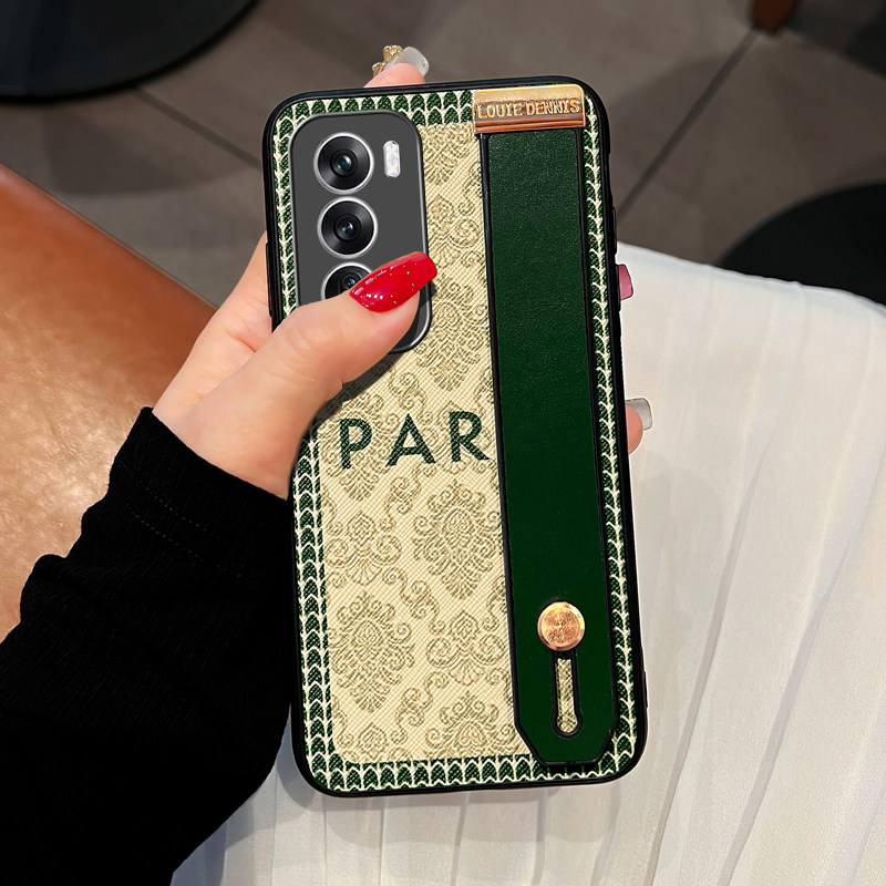 Icool适用OPPOReno8皮质手腕