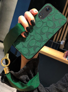 Icool适用华为nova15手机皮壳14ultra闪金压印皮13pro保护套NOVA12PRO轻奢风丝巾10挂脖挂绳11潮女9se硅胶软