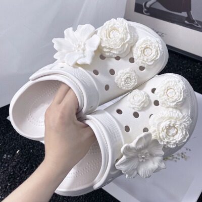 Crocs洞洞鞋配饰卡骆驰鞋花