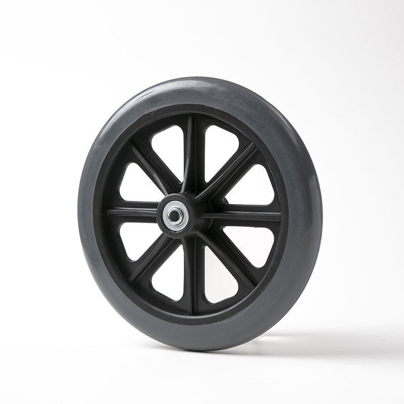 鱼跃轮椅前轮配件8英寸