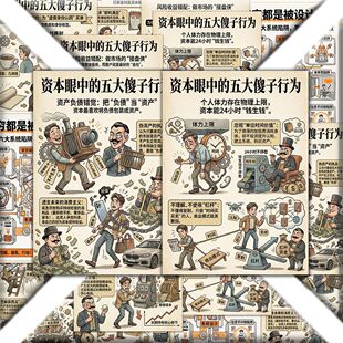18大张资本眼中的五大愚蠢行为解析贴纸财富管理商业洞察力防水贴