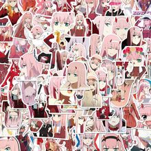 100张DARLING INTHE FRANXX02国家队动漫贴纸二次元周边贴画